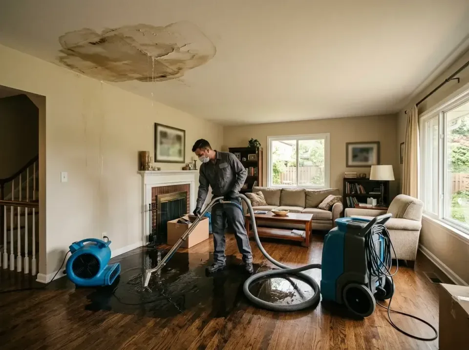 attic-pipe-burst-ceiling-drip-008 — frequently asked questions, Water Damage Restoration & Carpet Care in West End, NY